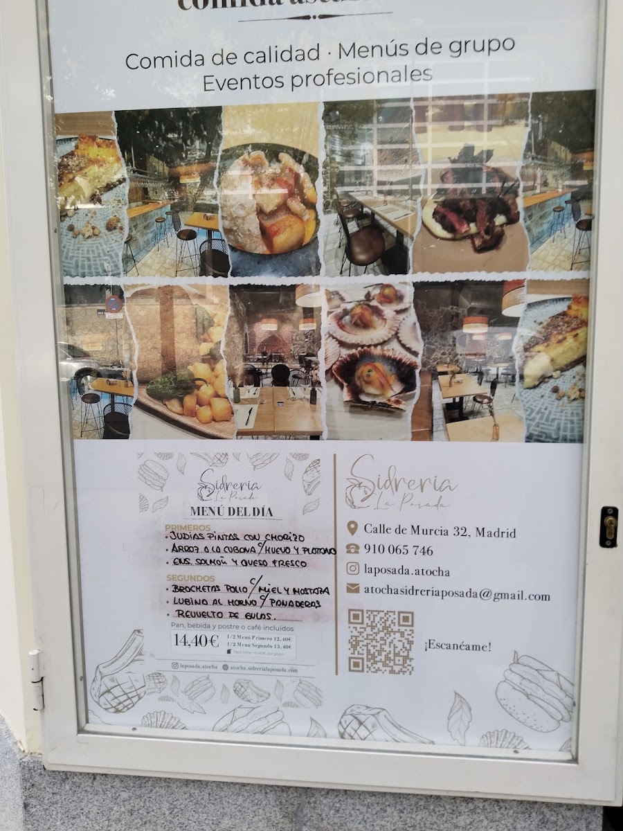 Menu Sidreria La Posada Atocha-10