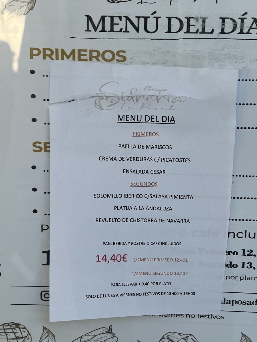 Menu Sidreria La Posada Atocha-4