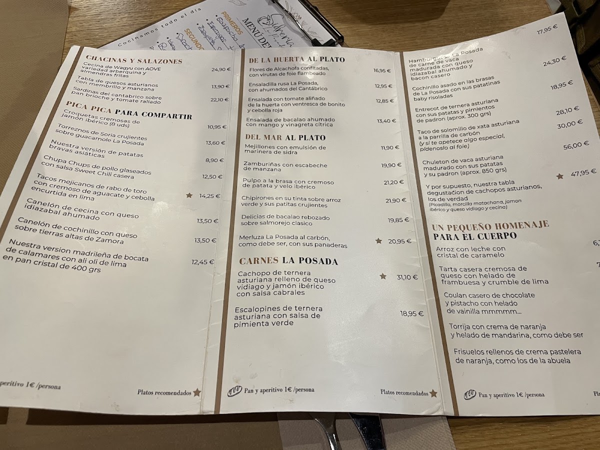 Menu Sidreria La Posada Atocha-6