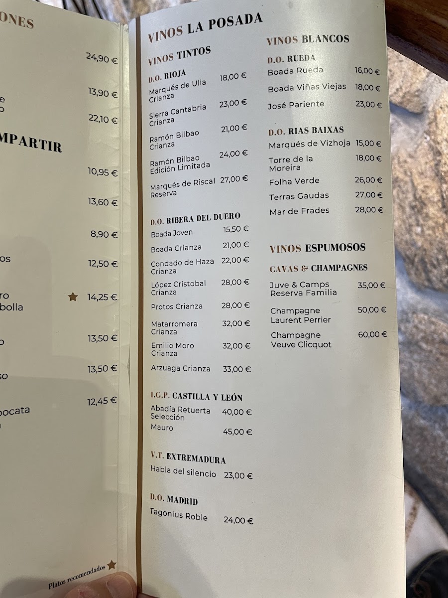 Menu Sidreria La Posada Atocha-8